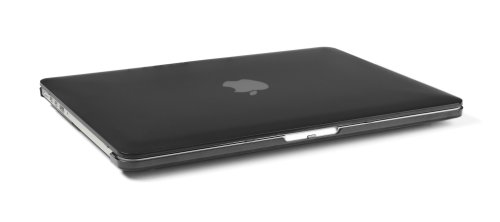 mCover hochwertigem Polycarbonat Hülle Schutzhülle Notebooktasche Hard – Shell – Case Tasche / Hartschale für Apple Macbbok Pro Retina 13 Zoll (Modell A1502 & A1425 ohne DVD) – Schwarz - 2