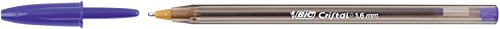 BIC Kugelschreiber Cristal large / 50 Kulis in Blau / Strichstärke 0,6 mm – breit / Dokumentenecht - 3
