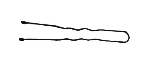 Useful box of 36 black waved hair pins. Standard length 4.5cm. Classic hair accessory. Perfect for buns, up-dos and more.
