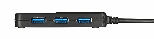 Trust 21319 Oila USB Typ C auf Standard USB 3.1 Gen 1 Hub mit 4 Ports (Typ A) schwarz - 4
