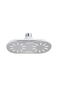 Smile Shower Over Head for Bathroom with Good Pressure Big Size Bathroom Shower (265 Chrome Finish) Silver, 1 Pcs