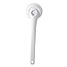 Produktbild ODJOY-FAN Küche Kreativ Schutz Topfbürste Langen Griff Bürsten Abnehmbar Dekontamination Reinigungsbürste Drahtbürste PP Bürste Reiniger Werkzeug Steel Ball Brush (Weiß,1 PC)