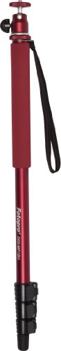 Rollei Kompaktes Einbeinstativ DIGI-MP1, Traglast 1,5 kg, geringes Packma - Rot