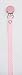 Girls pacifier soother dummy holder clip({baby pink - polka dots -pink round)