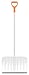 Produktbild Fiskars Schneeräumer 50 cm Kunststoff mit Alukante, weiß 143002