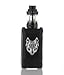 Produktbild Original SNOWWOLF MFeng E Zigarette Akkuträger Mfeng 200W TC Box Starter Kit Riesige Dampf Elektronische Zigarette Verdampfer, Keine Batterie, E Flüssigkeit, Nikotinfrei (Full Black)