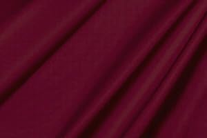 LE ANTICHE MERCERIE TESSUTO IN RASO IN TINTA UNITA, vendita al mezzo metro, 1 quantità = 50 cm, vari colori altezza 150 cm (BORDEAUX 19)