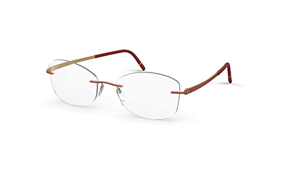 Silhouette - Occhiali da vista Momentum Chassis 5529 3020, montatura ottica  senza montatura oro/rosso : Amazon.it: Abbigliamento