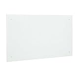 Maße: (BxH) 90 x 50 cm - Farbe: Mattglas