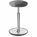 Produktbild Ongo Sitz- und Stehhocker Free 58-82cm Triangle-Sitz Gestrick grau/Alu/Chrom
