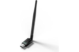 Elecbee MT7601 2.4GHz USB Wifi Internet Wireless USB Adapter Antenna Dongle Work for Many Set Top Boxes,Desktop PC, V7S HD/TT PRO/V7 Plus Digital Satellite Receiver(Black）