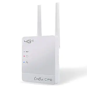 Conbre CPE MT-300H 300Mbps Wireless 4G LTE, Wi-Fi 300H, Plug and Play, Parental Controls, Guest Network, with Micro SIM Card Slot, WiFi Router