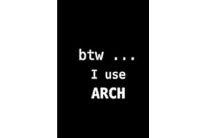 BTW ... I use Arch: Notizbuch für Arch Linux Fans