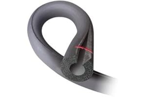 9mm Thick Wall 22mm Bore 2m Self-Seal K-Flex Interior Pipe Insulation ::