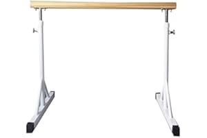 YIJOY Barra de Ballet para Adultos, Barra de Ballet Independiente Ajustable Barra de Ballet portátil para Sala de Estar Dormitorio Baile Estudio Barra elástica