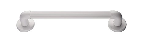 Ridder A1014501 Wannengriff, Haltegriff, Eco, 45 cm, Kunststoff, weiß
