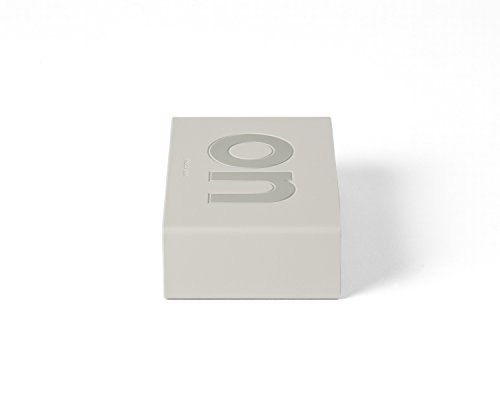 Lexon LR143W7 Wecker, ABS, Gummi, Mastic-Weiß, 8, 3 x 5, 2 x 2, 4 cm - 6