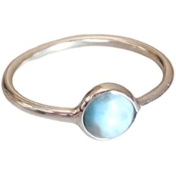 Bague Lapis Lazuli Naturelle XL - Lideva Paris - Plaqué Argent - Taille Ajustable - Neuf Avec étiquettes
