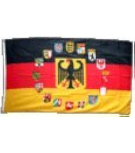 Wolgadeutsche Flagge 1,50 X 0,90 M – Wetterfeste Polyester-Fahne Mit Ösen