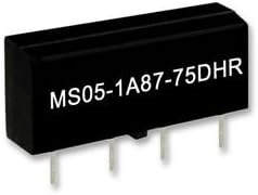 STANDEXMEDER MS05-1A87-75DHR Reed Relay, MS Series, SPST-NO, 5 VDC, Through Hole, 500 ohm, 500 mA (50 pieces)