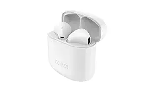 Edifier TWS 200 True Wireless Stereo Earbuds, Bluetooth 5.0 ApteX Audio, 24 Hours Playback time (White)