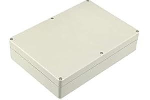 ANMOO Cable Connectors, Plastic Junction Box IP68 Waterproof Junction Box, Outdoor Junction Box with Lid 264mm x 184mm x 60mm Protect Case