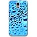 Produktbild Phone Fall Custom Samsung Note 4 Phone Fall Wet blau Oberfläche Polycarbonat Hartschale für Samsung Note 4 Fall