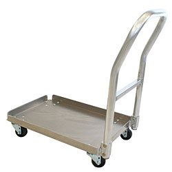 PVIFSD21321-HAND Glass Rack Flat Dolly with Handle, 23" Length x 21" Width x 32" Height