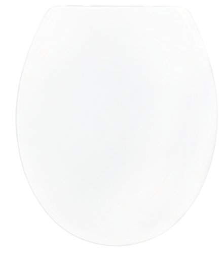 Cornat WC-Sitz Aneto, Edelstahlscharniere, Absenkautomatik, Abnehmbar, Duroplast, 1 Stück, weiß, KSANSCOH00 - 2