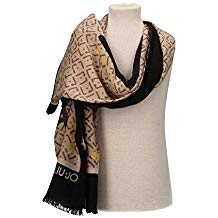 Preisvergleich Produktbild Liu Jo A68249T0300 Halstuch Frau Schwarz TU