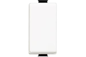 BTICINO S.P.A. Bticino Matix Deviatore 1P 16AX 250V Ac Colore Bianco AM5003 (1 Pezzo)