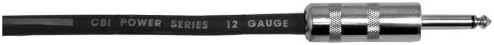 CBI SC Ultra Duty 12 Gauge 1/4" to 1/4" Speaker Cable, 25 Feet
