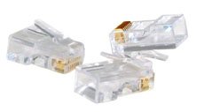 Preisvergleich Produktbild LINDY 62404 Cat 5e RJ45 UTP Stecker (10-er Pack)