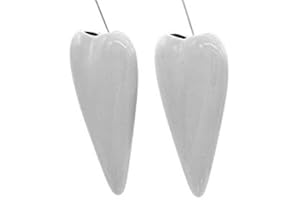 joka international GmbH Luftbefeuchter Herzform im 2er Set + Haken, Creme-weiß, 16390 Raumbefeuchter & Raumerfrischer