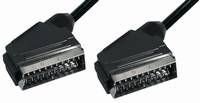 Preisvergleich Produktbild Scartkabel Scartstecker auf Scartstecker, 1,0 m