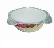 Reusable Silicone Cling Film Wrap Pack of 3 in 3 differnet sizes