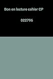 Image de Bon en lecture cahier CP                                                                      022796