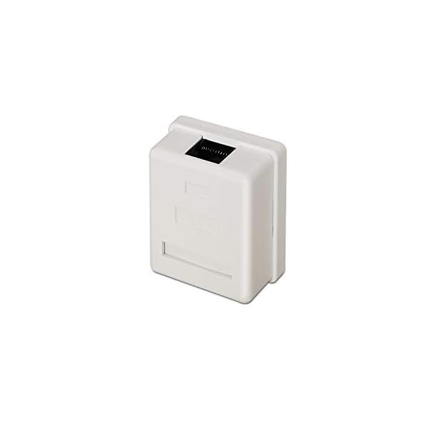 AISENS A138-0296 - Roseta de Superficie RJ45, Color Blanco - Image 4