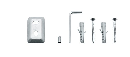 Nicol 7122500 EOS Wand-Handtuchhalter mit 3 Armen aus verchromtem Messing, hochglänzend, Metall, chrom, 6 x 41.5 x 22.5 cm - 2