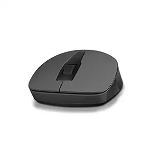 HP 150 Wireless Mouse with Ergonomic and ambidextrous Design, 1600 DPI Optical Tracking, 2.4 GHz Wireless connectivity, Dual-Function Scroll Wheel and 12 Month Long Battery Life. 3-Years Warranty.