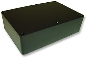 DREAMKY MB6 ABS BLACK PLASTIC ELECTRONICS PROJECT BOX ENCLOSURE 220 X 150 X 64MM