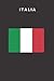 Produktbild Italia: Country Flag A5 Notebook to write in with 120 pages