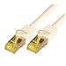 Produktbild Mcab CAT7 S-FTP-PIMF-LSZH-7.50M-WHI Ethernet-Kabel (7,6 m) weiß