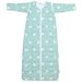 Produktbild Jollein 016-542-65027 Schlafsack 4-Jahreszeiten,Little star jade mit abnehmbaren Ärmeln, 110 cm, grün