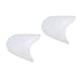 Produktbild Pixnor Ballett Tänzerin Kieselgel Pointe Schuhe Toe Pads mit atmungsaktivem Loch (weiß)