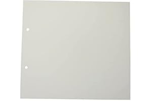 Rössler Papier 13161147012 - Opakowanie uzupełniające do segregatora fotograficznego, 229 x 209 mm, biały, 15 arkuszy