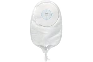 TALLATZ Urostomy Bag, Medicals Drainable Pouch Ostomy Stoma Bags One Piece System Cut-to-Fit,Pack of 10 PCS
