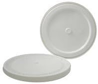 High Viscosity White Lid for 3.5 gallon and 5 Gallon Pails by Ropak