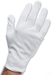CPD Nylon Gloves [Pair] Mens White Ref VBL135002