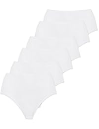 Naturana - Pack de 6 Bragas Maxi para Mujer 2103